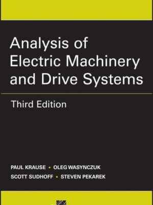 Analysis of Electric Machinery and Drive Systems (3rd Edition) – eBook PDF