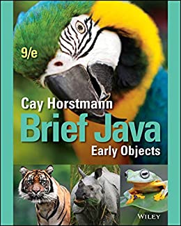 Brief Java: Early Objects (9th Edition) – eBook PDF