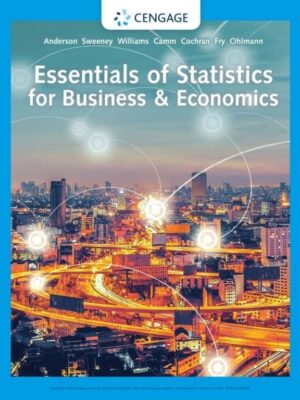 Essentials of Statistics for Business and Economics (9th Edition) – eBook PDF