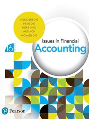 Issues in Financial Accounting (16th edition) – eBook PDF