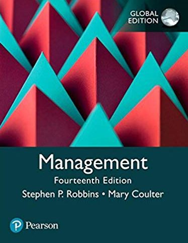 Management GLOBAL 14th Edition Stephen P. Robbins, ISBN-13: 978-1292215839