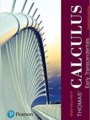 Thomas’ Calculus: Early Transcendentals 14th edition – eTextBook